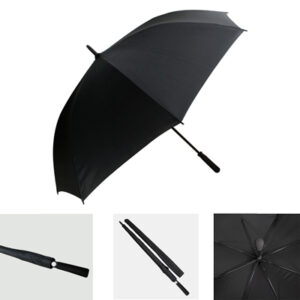 paraguas promocional cortesia color negro
